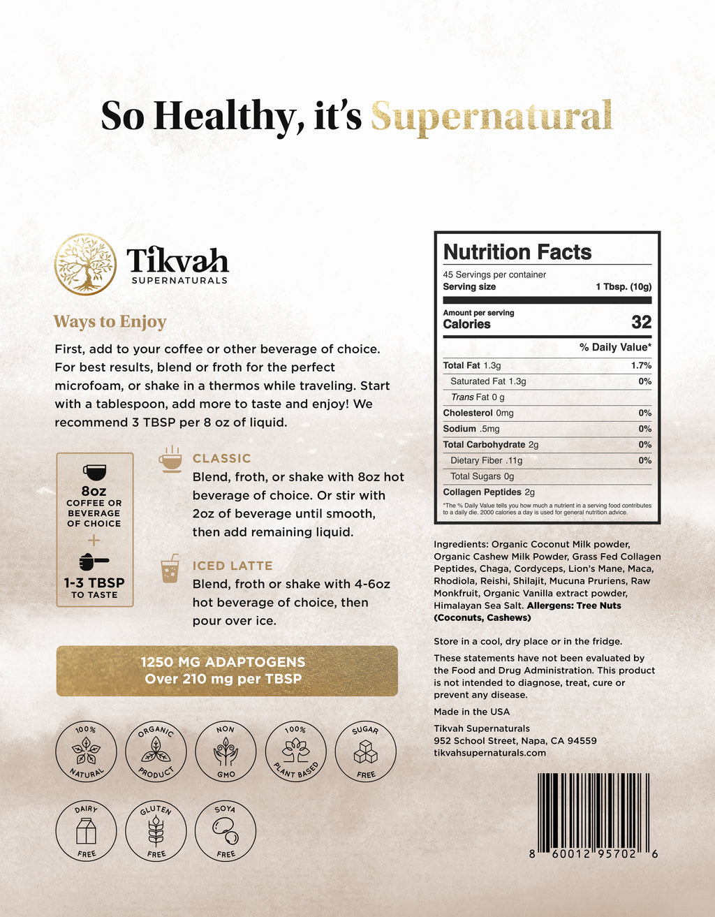 Supernatural Creamer